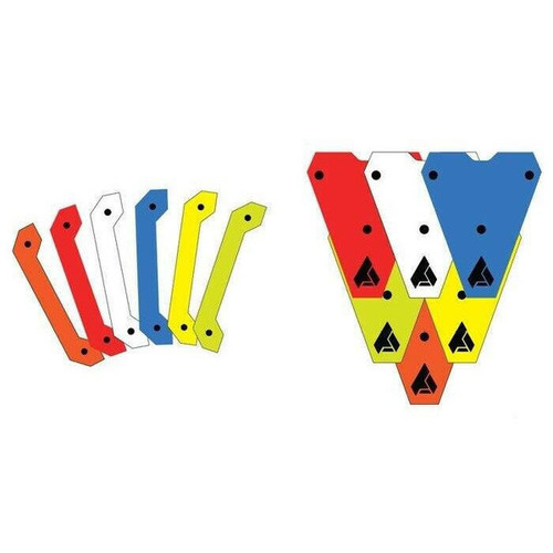 Assault Industries Ghost Tinted Sun Visor Colored Bezels - SV-U-001-K