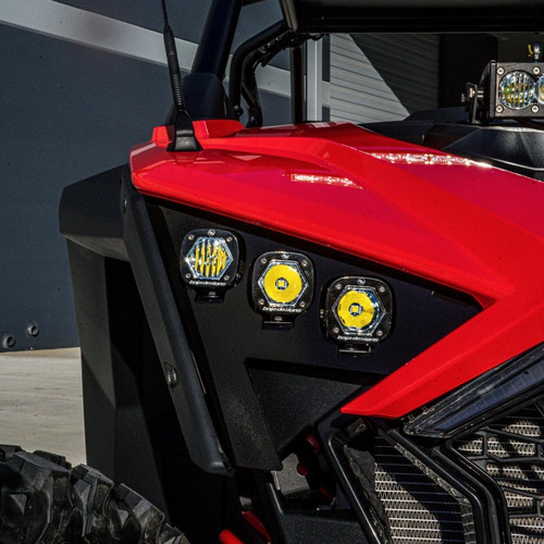 Baja Designs S1 Triple LED Headlight Kit for Polaris RZR Pro R|Pro R 4 Baja Designs S1 Triple LED Headlight Kit for Polaris RZR Pro R|Pro R 4
