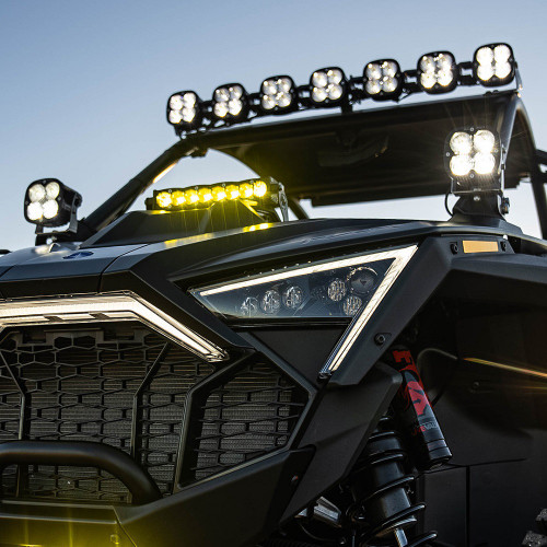 Baja Designs XL Sport|Pro|80 LED Light Pod A-Pillar Kit for Polaris RZR Pro R|Pro R 4 Baja Designs XL Sport|Pro|80 LED Light Pod A-Pillar Kit for Polaris RZR Pro R|Pro R 4