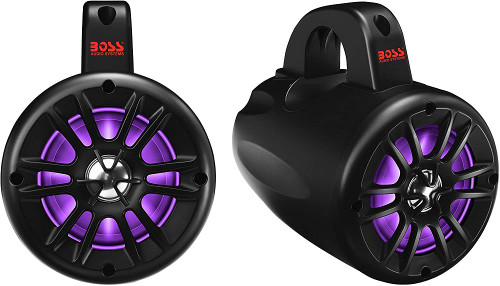 Boss Audio Systems 4" Amplified Bluetooth RGB Roll Cage Speaker Pods - 568046