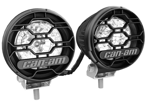 Can-Am|Defender|Maverick X3|Maverick X3 Max|4 In. (10 Cm) Round LED Lights (2 X 25 W)