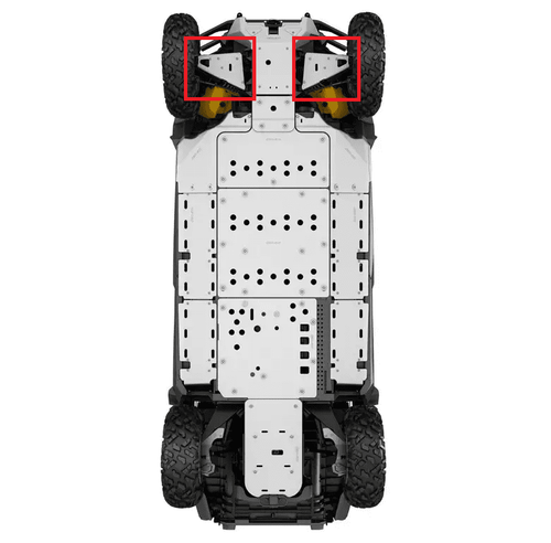 Genuine 2015-2020 Can-am Commander A-Arm Protectors Genuine 2015-2020 Can-am Commander A-Arm Protectors