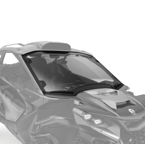 Genuine Can-am|2024+ Can-am Maverick R|Maverick R MAX|Full Hardcoated Windshield Genuine Can-am|2024+ Can-am Maverick R|Maverick R MAX|Full Hardcoated Windshield