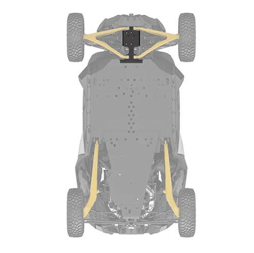Genuine Can-am|2024+ Can-am Maverick R|Maverick R MAX|HMWPE Front Skid Plate Genuine Can-am|2024+ Can-am Maverick R|Maverick R MAX|HMWPE Front Skid Plate