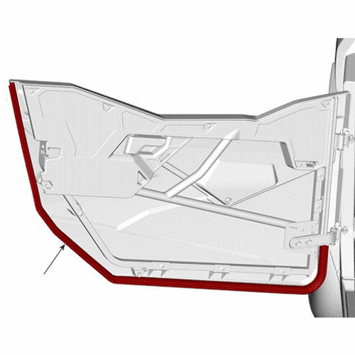 Can Am Maverick Trail Door Seal Kit Can Am Maverick Trail Door Seal Kit