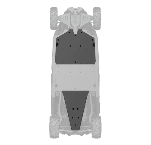 Genuine Can-am|2017+ Can-am Maverick X3|HMWPE Underbelly Plates - 715004904