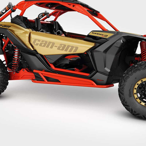 Can-Am | Maverick X3 | Maverick X3 Max | Rock Sliders - Red Can-Am | Maverick X3 | Maverick X3 Max | Rock Sliders - Red