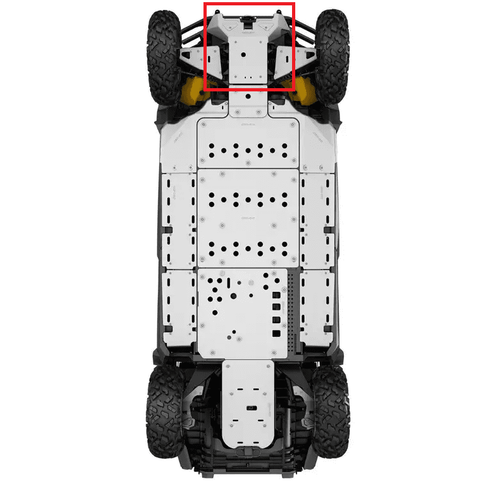 Genuine 2015-2020 Can-am Commander Front Skid Plate Genuine 2015-2020 Can-am Commander Front Skid Plate