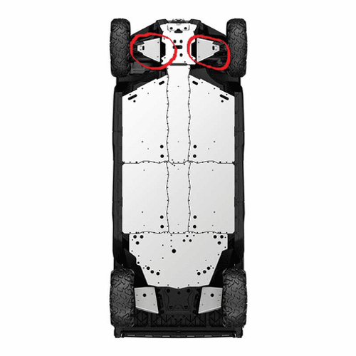 Can Am Defender Front A-Arm Protectors Can Am Defender Front A-Arm Protectors