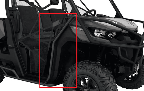 Genuine Can-am | 2016+ Can-am Defender | MAX | Front Body Side Protectors Genuine Can-am | 2016+ Can-am Defender | MAX | Front Body Side Protectors
