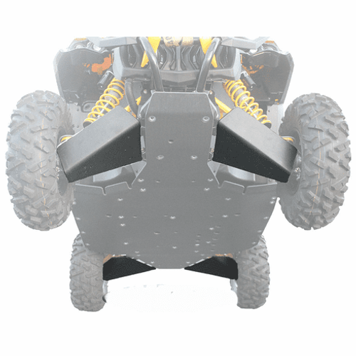 Can Am Maverick XDS - Maverick Max XDS UHMW A-arm Guards - futv-mavxdsarmskid