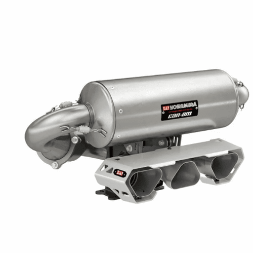 Can Am X3 Turbo In-Line Triple Yoshimura Slip-On Exhaust Can Am X3 Turbo In-Line Triple Yoshimura Slip-On Exhaust