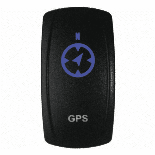 DragonFire Racing Laser-Etched Dual LED GPS Switch (Blue) DragonFire Racing Laser-Etched Dual LED GPS Switch (Blue)