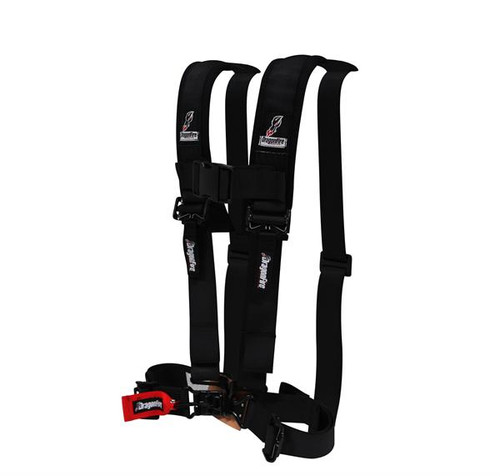 Dragonfire H-Style Harness with Sternum Strap|Assorted Colors - 2 Inch