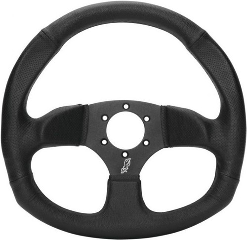 DragonFire Racing Iron Series D-Shape Vinyl Steering Wheel
