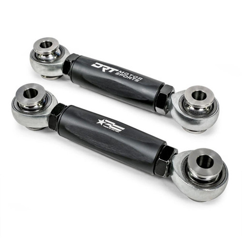 DRT Motorsports - Polaris RZR XP Billet Aluminum Hex Bar Adjustable Sway Bar Link Kit - 20010SB05201