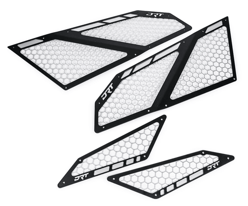 DRT|2020+ Polaris RZR Pro R|Turbo R|Complete Intake Vent Set - Aluminum - 20005IV04101