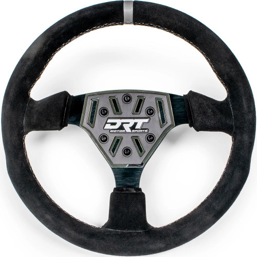 DRT | Round Steering Wheel | Suede - 10005SW02301