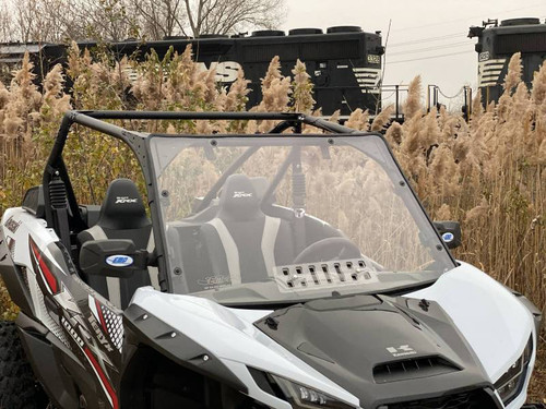 EMP Hard Coated Polycarbonate windshield with Vent for Kawasaki Teryx KRX 1000 EMP Hard Coated Polycarbonate windshield with Vent for Kawasaki Teryx KRX 1000