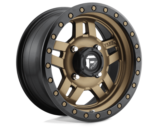 Fuel D583 Anza UTV Wheel | 14" | 15" - Matte Bronze Black Bead Ring Fuel D583 Anza UTV Wheel | 14" | 15" - Matte Bronze Black Bead Ring