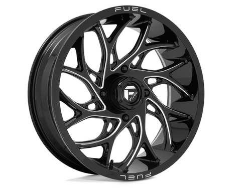 Fuel D741 Runner UTV Wheel | 15" | 18" | 20" | 22" | 24" - Gloss Black Milled Fuel D741 Runner UTV Wheel | 15" | 18" | 20" | 22" | 24" - Gloss Black Milled