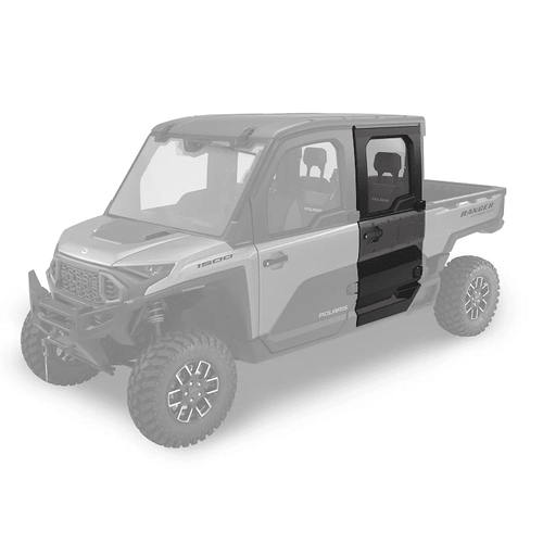 Genuine 2024+ Polaris Ranger XD 1500 CREW Rear Poly Power Window Doors
