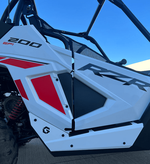 Geiser | Polaris RZR 200 | Kick Plates Geiser | Polaris RZR 200 | Kick Plates