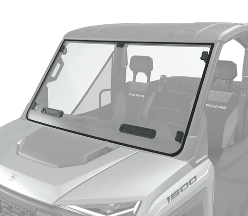 Genuine Polaris|2024 Polaris Ranger XD 1500 3|XD 1500 6|Lock & Ride Poly Full Windshield - Vented