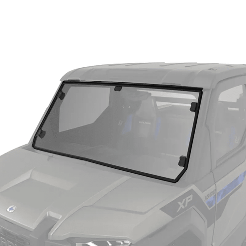 Genuine Polaris|2024+ Polaris Xpedition|Lock & Ride Full Windshield - Hard Coat Poly