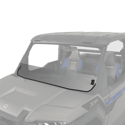 Genuine Polaris|2024+ Polaris Xpedition|Lock & Ride Half Hard Coat Poly Windshield - 2884411