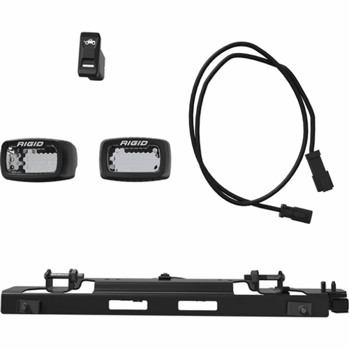 Genuine Polaris RIGID SR-M-Series Pro Driving LED Auxiliary Lights for Xpedition