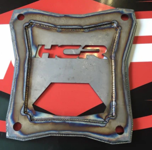HCR Racing Polaris RZR XP 1000 heavy duty back plate, bolt-on design, USA-made chromoly strength