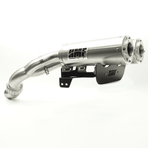 HMF|2024 Can-am Maverick R|Big Core Dual Full System Exhaust - 81664D637469
