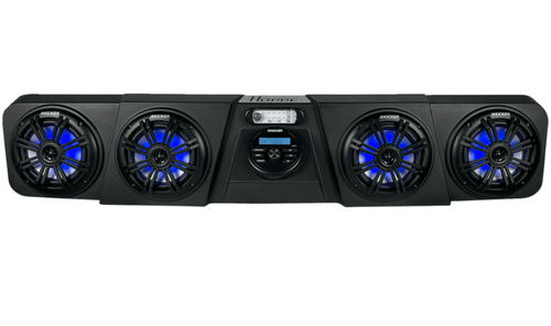 Hoppe|2015+ Kawasaki Mule Pro DX|DXT|FX|FXR|FXT|Mini UTV Audio - 4405-1020