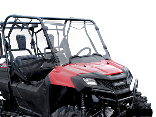 Super ATV|2014+ Honda Pioneer 700|700 4|Scratch Resistant Full Windshield - Poly
