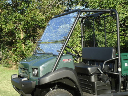 3 Star|2001-2008 Kawasaki Mule 3000|3010|2 Piece Front Windshield 3 Star|2001-2008 Kawasaki Mule 3000|3010|2 Piece Front Windshield