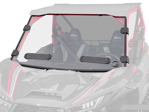 Super ATV | 2020+ Kawasaki Teryx KRX 1000 | 1000 4 | Scratch Resistant Vented Full Windshield
