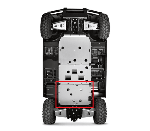Genuine Kawasaki|2015+ Kawasaki Mule Pro FX|FXT|Rear Skid Plate Genuine Kawasaki|2015+ Kawasaki Mule Pro FX|FXT|Rear Skid Plate