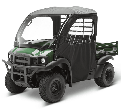 Genuine Kawasaki|2017+ Kawasaki Mule SX|Soft Roof And Rear Panel Enclosure Genuine Kawasaki|2017+ Kawasaki Mule SX|Soft Roof And Rear Panel Enclosure