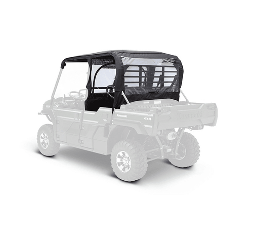 Genuine Kawasaki|2015+ Kawasaki Mule Pro FXT|Pro DXT|Roof & Back Soft Cab Enclosure - KAF080-015