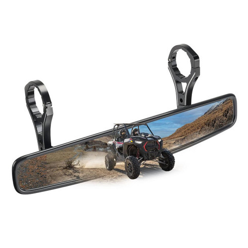 Polaris RZR UTV Mirror W/ ShatterProof Tempered Glass And 1.75" Clamp Polaris RZR UTV Mirror W/ ShatterProof Tempered Glass And 1.75" Clamp
