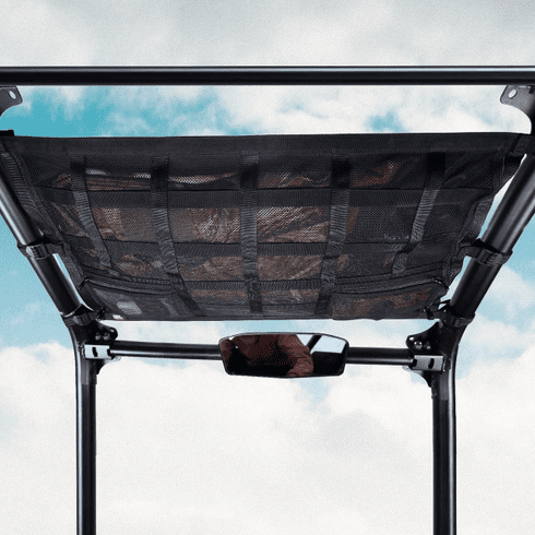 Polaris RZR XP 1000/Pro XP Upgrade Ceiling Cargo Net Pockets - B0113-13401BK