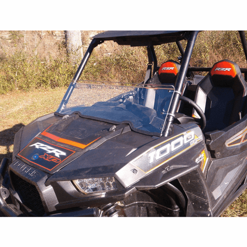 Dot Weld Polaris RZR 900|1000|XP Turbo Clear Half Windshield Dot Weld Polaris RZR 900|1000|XP Turbo Clear Half Windshield