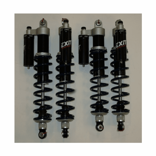 Polaris RZR-S X1 Stock Replacement, Single Rate - Zbros Racing Exit Shocks - 999-RZRS-X1