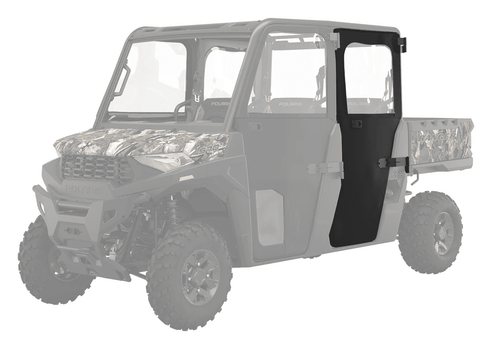 2022+ Polaris Ranger SP 570 Crew Zip Window Rear Canvas Doors - 2885076