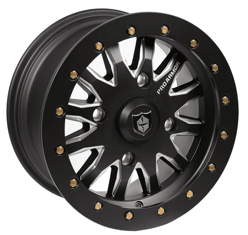 Pro Armor Halo Milled UTV Wheels (15x7) (4x137) - Color Options Pro Armor Halo Milled UTV Wheels (15x7) (4x137) - Color Options
