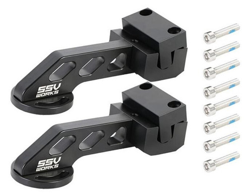 Pro Armor Polaris Ranger J Hook Clamp Pack