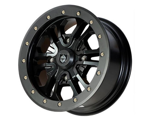 Pro Armor Revolver Beadlock UTV Wheels (16x7) (4x156) - Matte Black Pro Armor Revolver Beadlock UTV Wheels (16x7) (4x156) - Matte Black