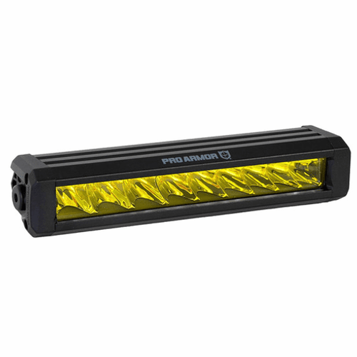 Pro Armor 11" Spot Single Row LED Lightbar - Amber