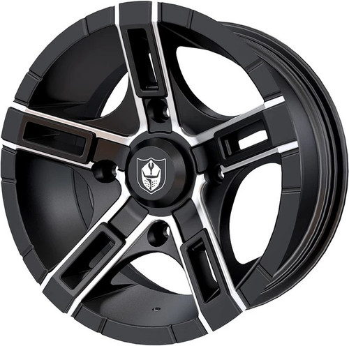 Pro Armor Flare UTV Wheel 15" x 7" - Matte Black | Accent Pro Armor Flare UTV Wheel 15" x 7" - Matte Black | Accent